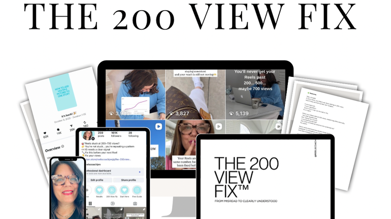 The 200 View Fix™ by @reelscoachjen | Stan