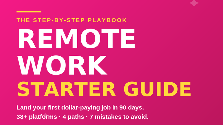 The Complete Remote Work Starter Guide by @Chinyereagbasiere | Stan