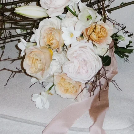 April & Fritz wedding flowers
