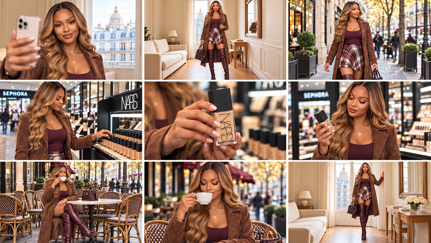 Paris shopping vlog photo gallery