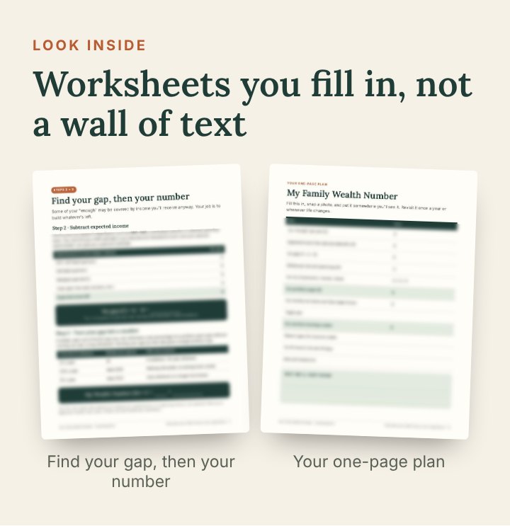 Look inside: worksheet pages from the workbook